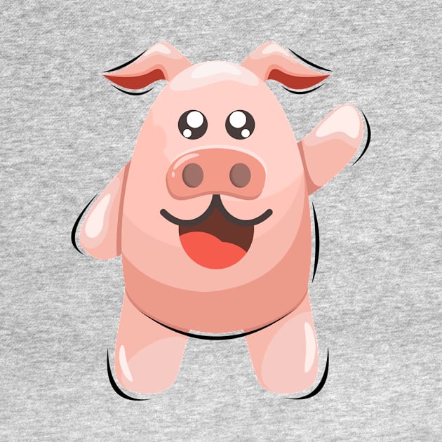 Cute Pig by KLE!